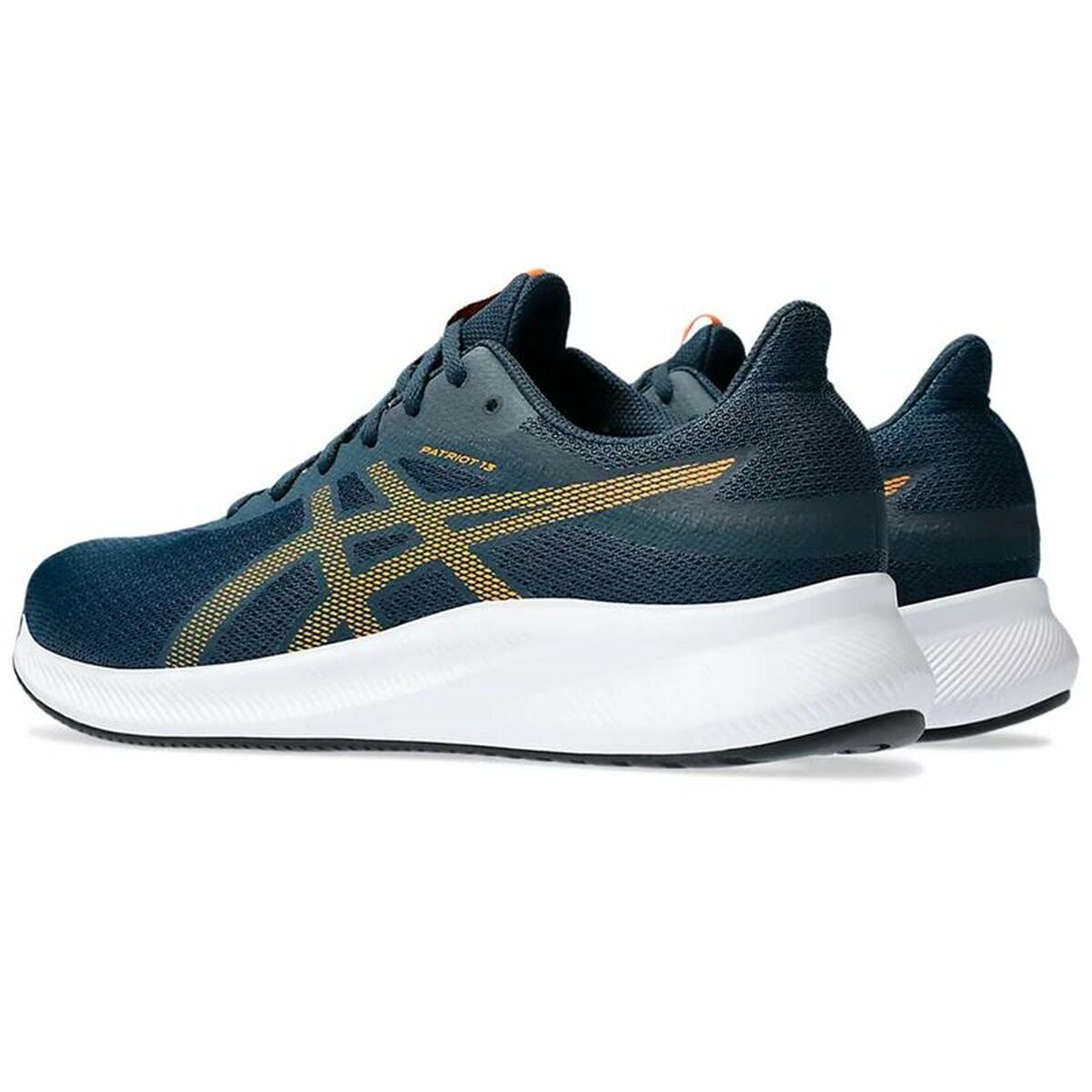 Hardloopschoenen voor Volwassenen Asics Patriot 13 Mannen Donkerblauw