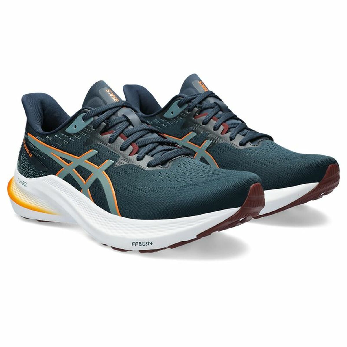 Hardloopschoenen voor Volwassenen Asics Gt-2000 12 Mannen Zwart