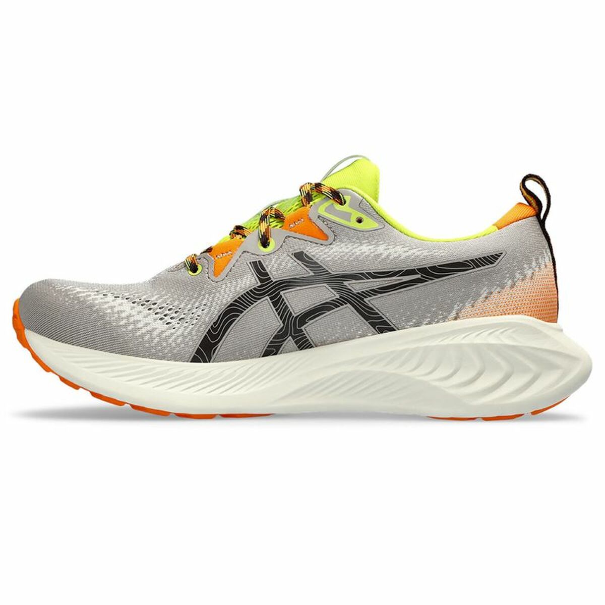 Hardloopschoenen voor Volwassenen Asics Gel-Cumulus 25 Mannen Lichtgrijs