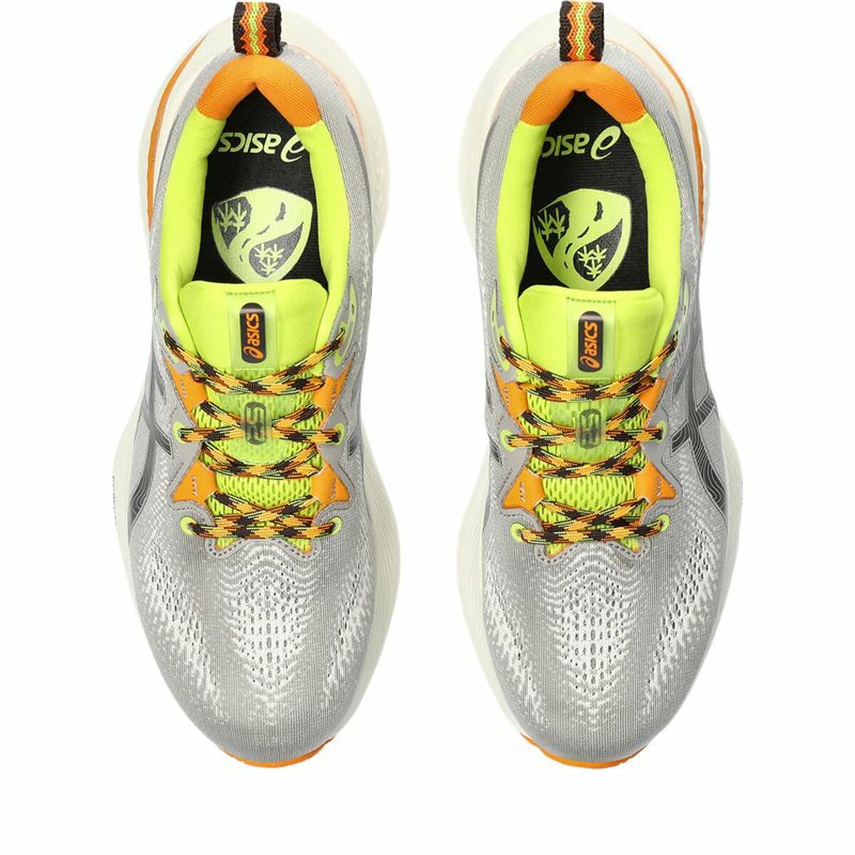 Hardloopschoenen voor Volwassenen Asics Gel-Cumulus 25 Mannen Lichtgrijs