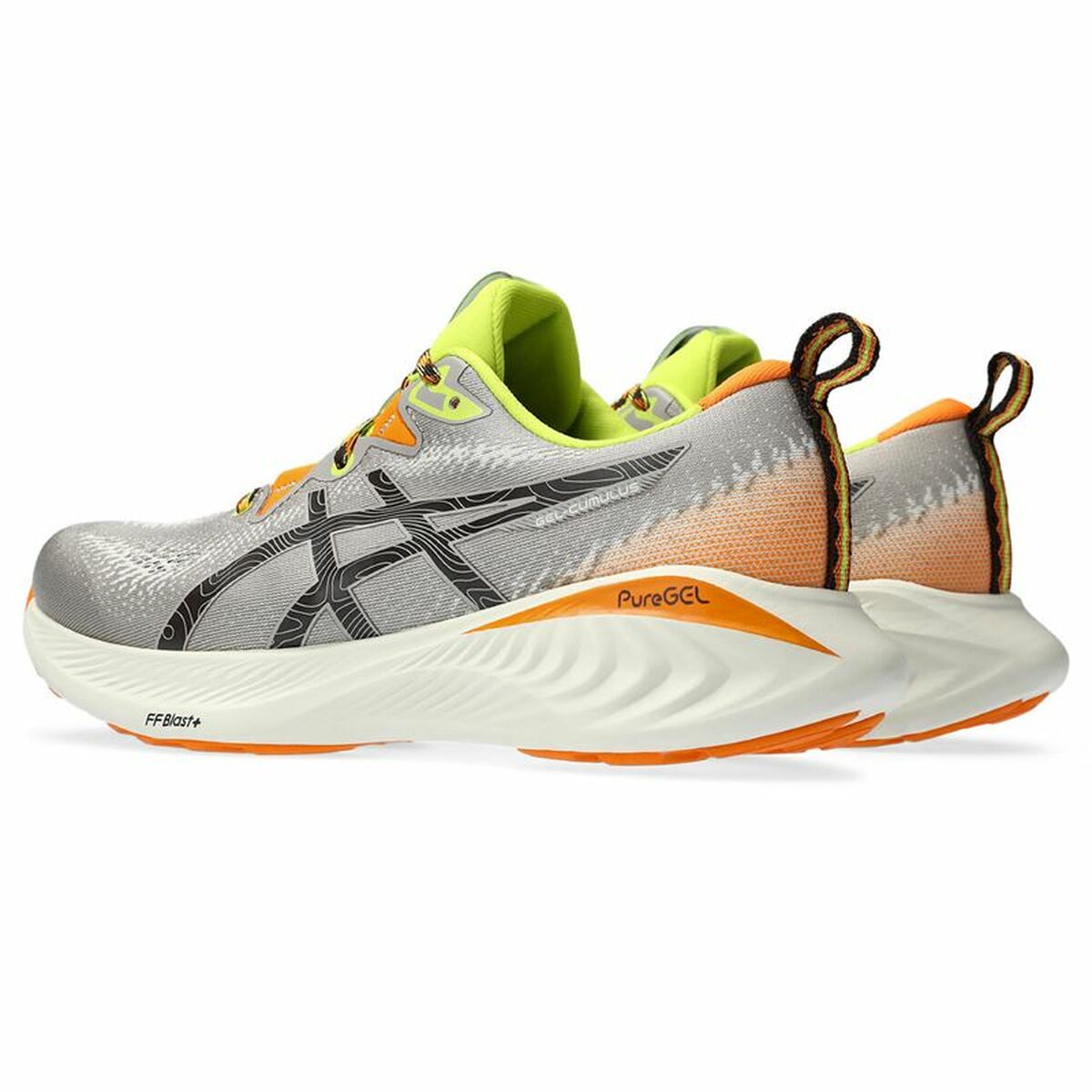 Hardloopschoenen voor Volwassenen Asics Gel-Cumulus 25 Mannen Lichtgrijs