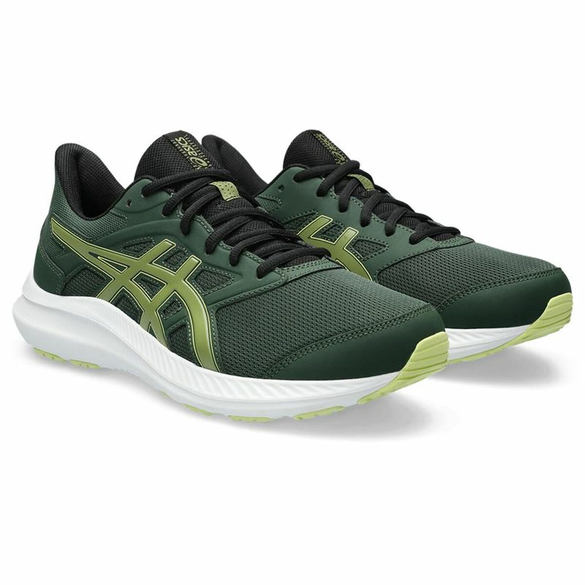 Hardloopschoenen voor Volwassenen Asics Jolt 4 Rain Mannen Donkergroen