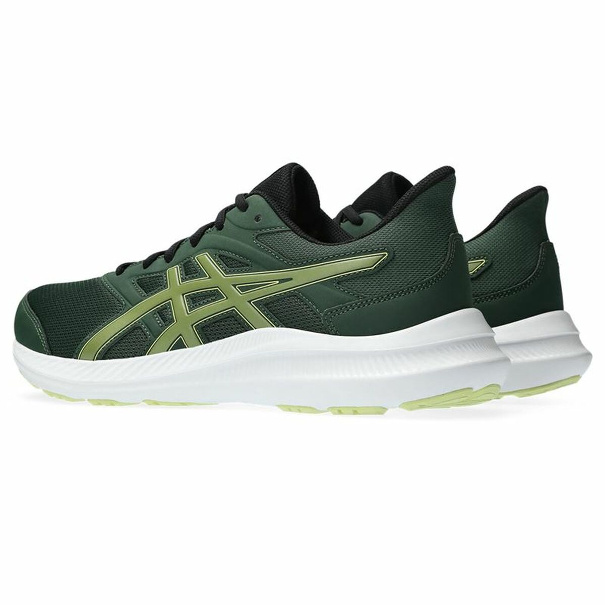 Hardloopschoenen voor Volwassenen Asics Jolt 4 Rain Mannen Donkergroen