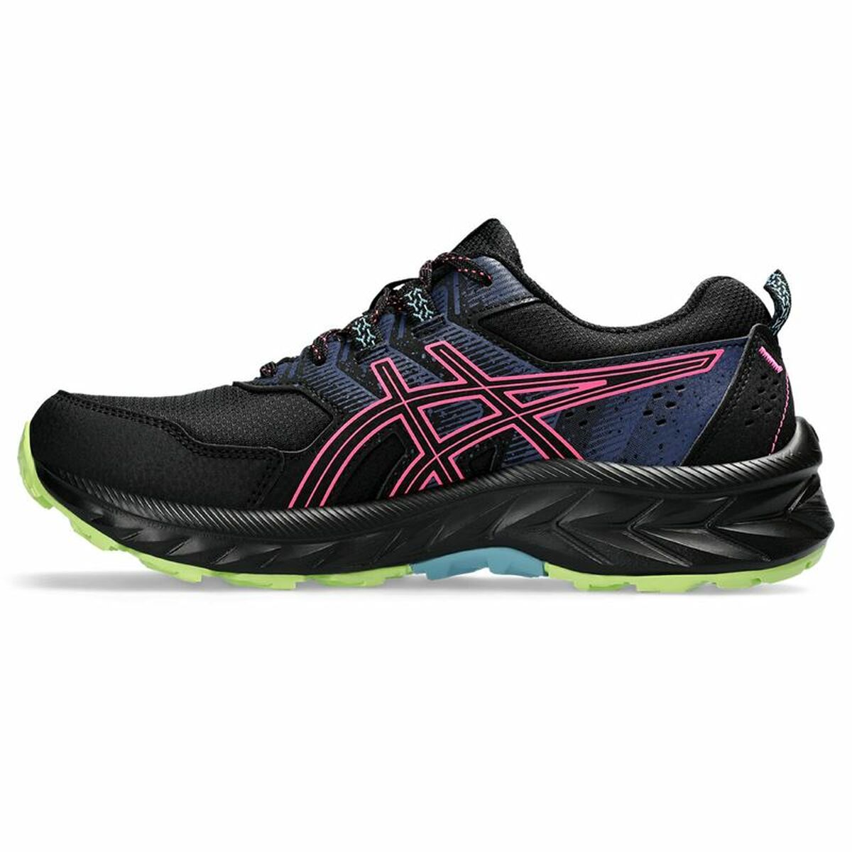 Hardloopschoenen voor Volwassenen Asics Gel-Venture 9 Berg Vrouw Zwart