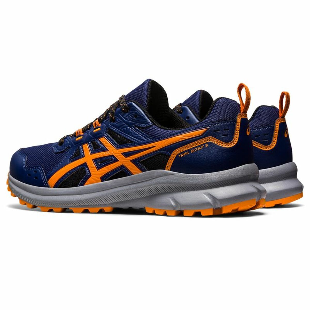 Hardloopschoenen voor Volwassenen Asics Scout 3 Berg Mannen Blauw