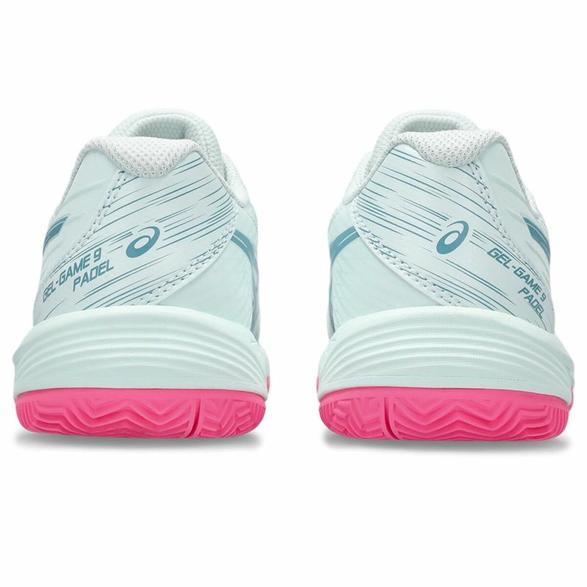 Padelschoenen voor kinderen Asics Gel-Game 9 Licht Blauw