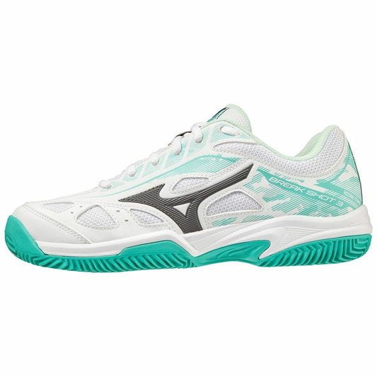 Dames Tennisschoenen Mizuno Break Shot 3 CC Wit