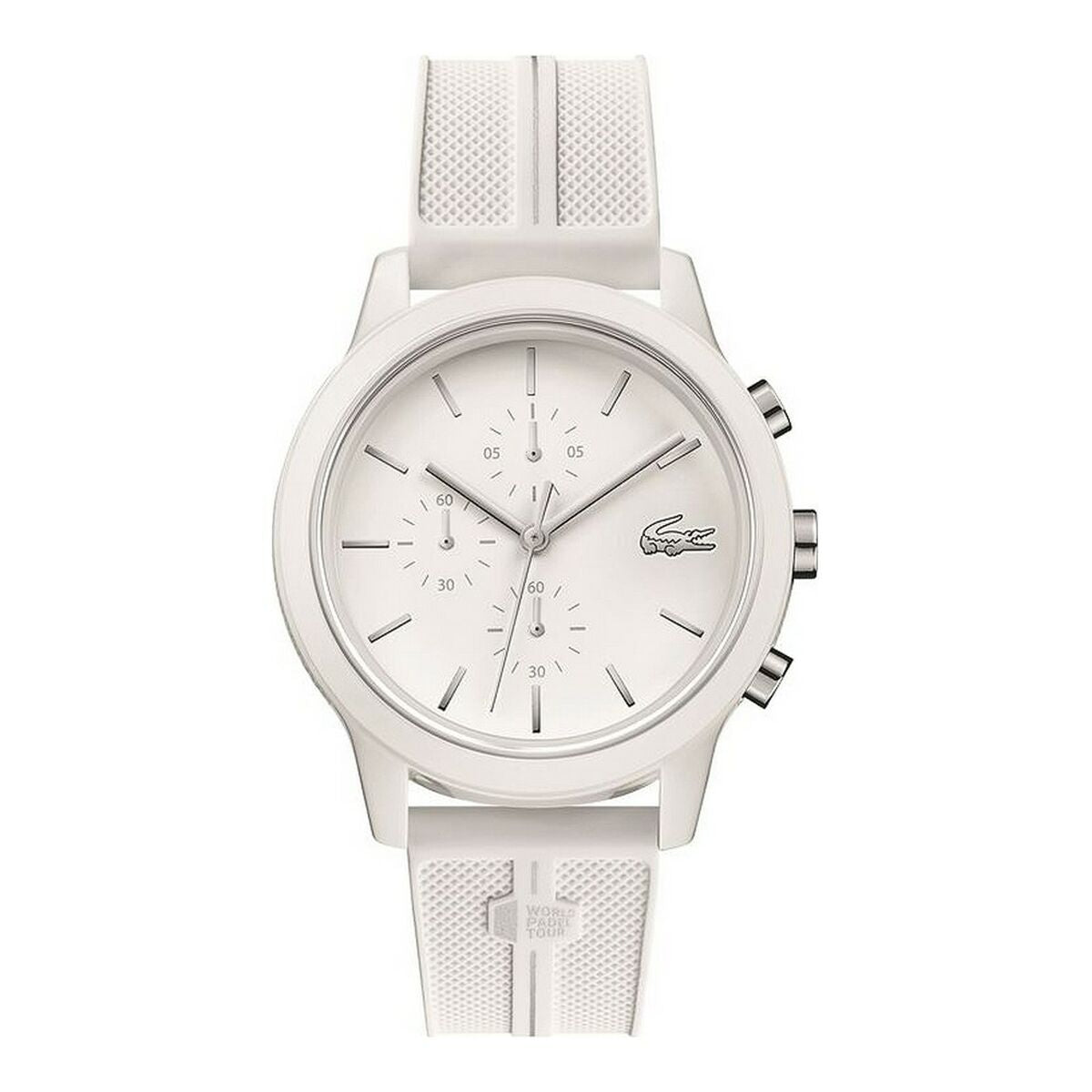 Horloge Heren Lacoste WPT 2020 ø 44 mm Wit