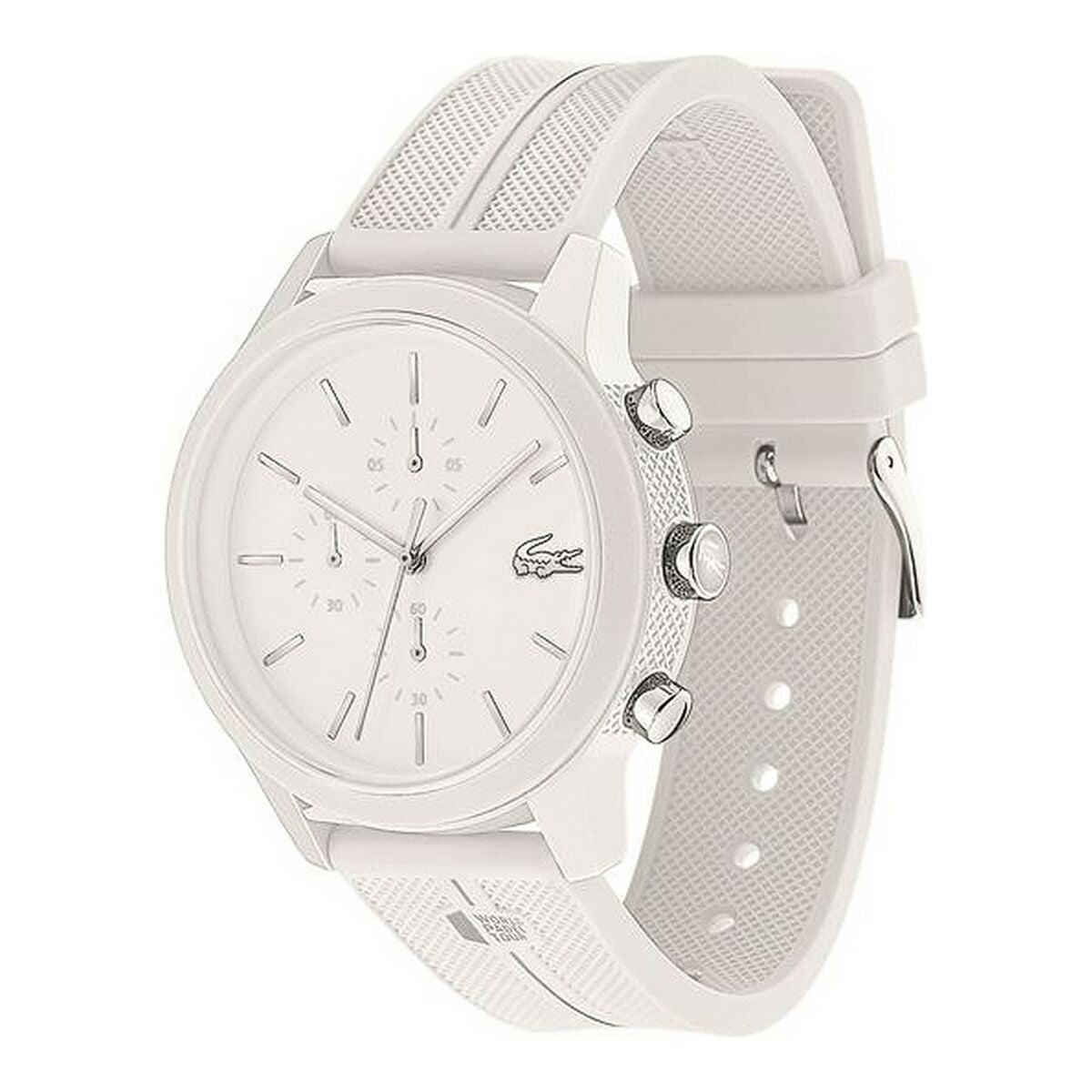 Horloge Heren Lacoste WPT 2020 ø 44 mm Wit
