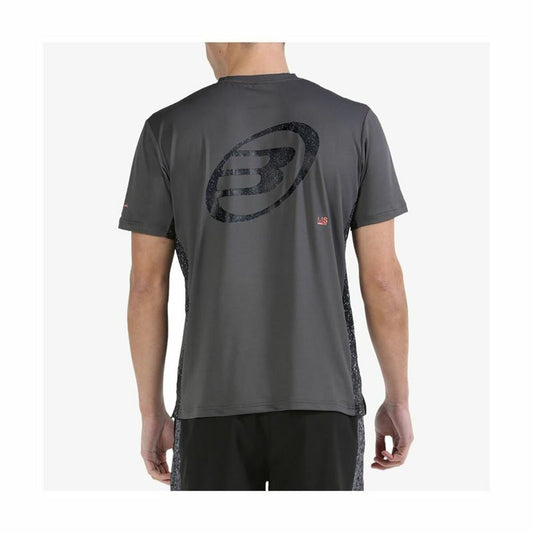 Sport T-shirt Korte Mouwen Bullpadel Mixta Padel Donker grijs