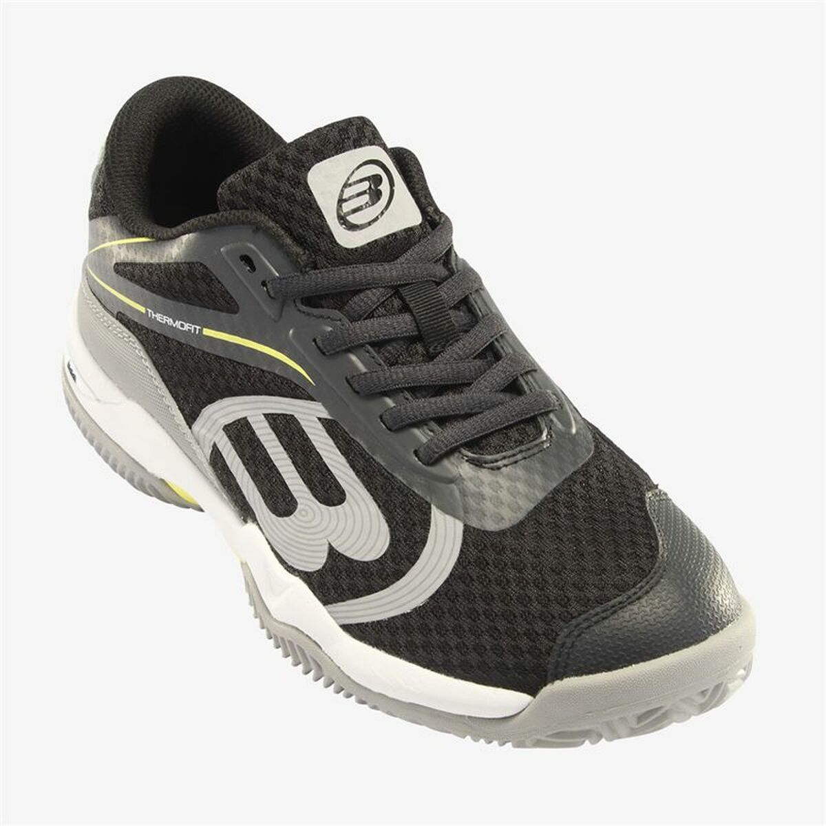 Padelschoenen voor volwassenen Bullpadel Beker 23V Zwart Grijs Mannen