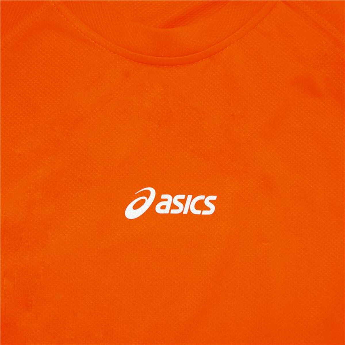 Heren-T-Shirt met Lange Mouwen Asics Hermes Oranje