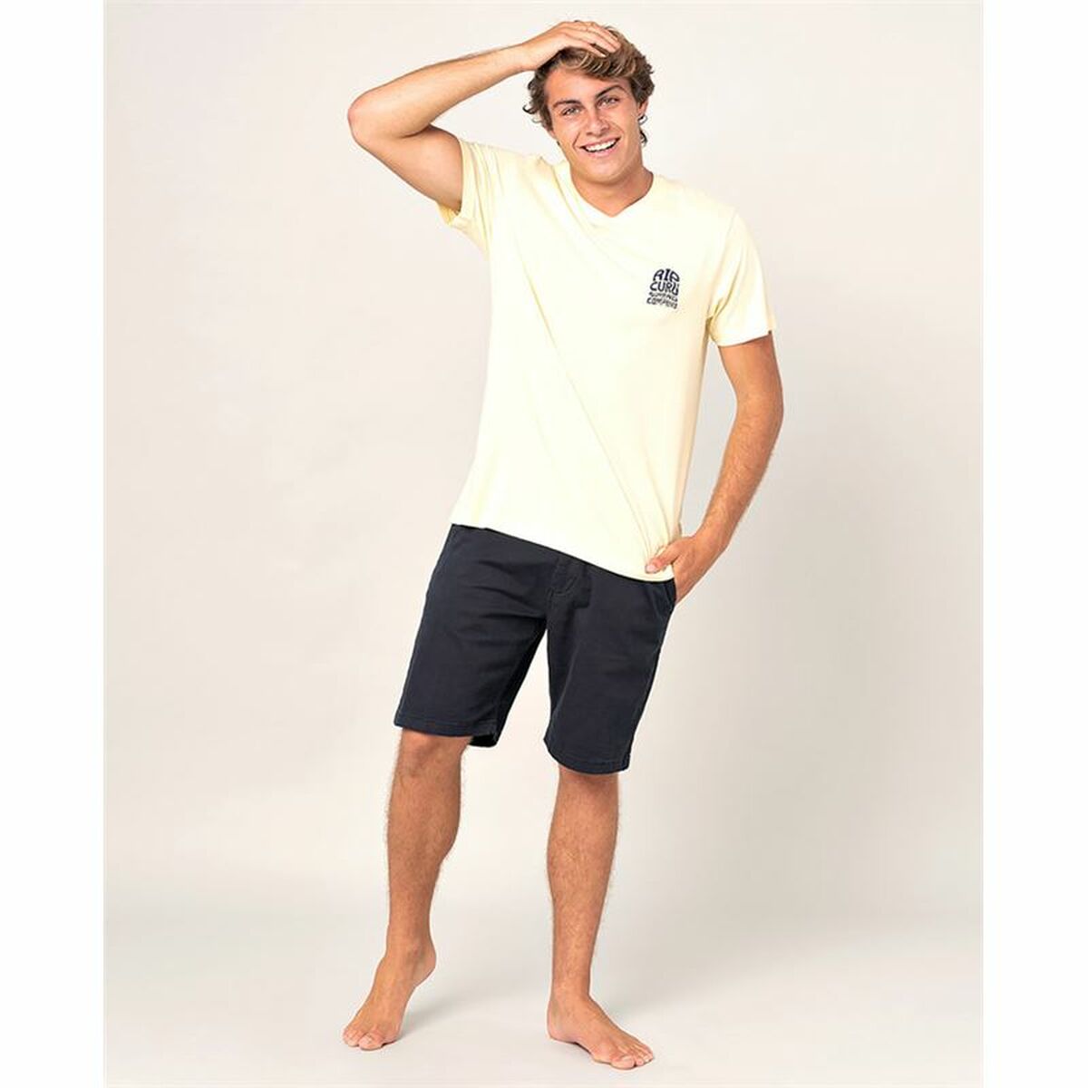 Shirt Rip Curl Sport Geel