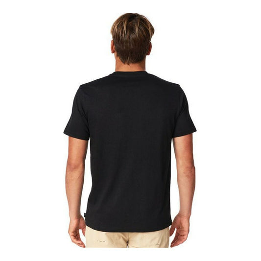 Heren-T-Shirt met Korte Mouwen Rip Curl Badge M