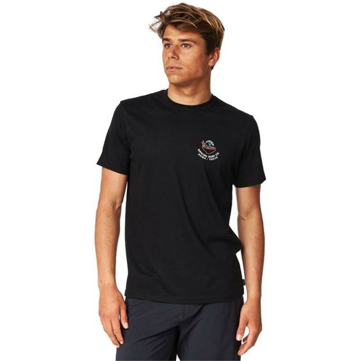 Heren-T-Shirt met Korte Mouwen Rip Curl Animals Mannen