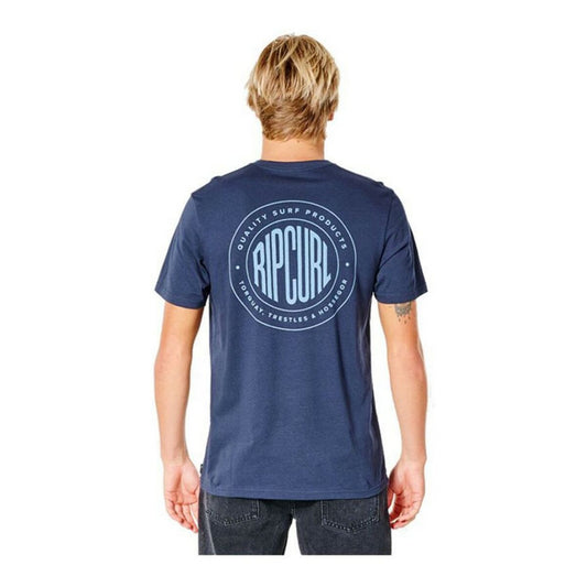 Heren-T-Shirt met Korte Mouwen Rip Curl Stapler M