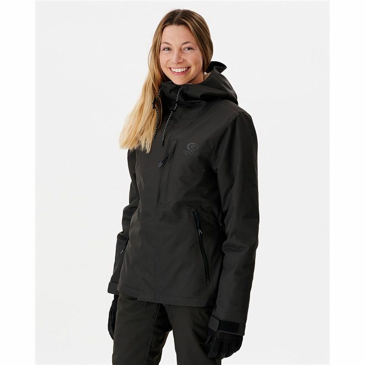 Sportjack voor dames Rip Curl Core Apres Zwart