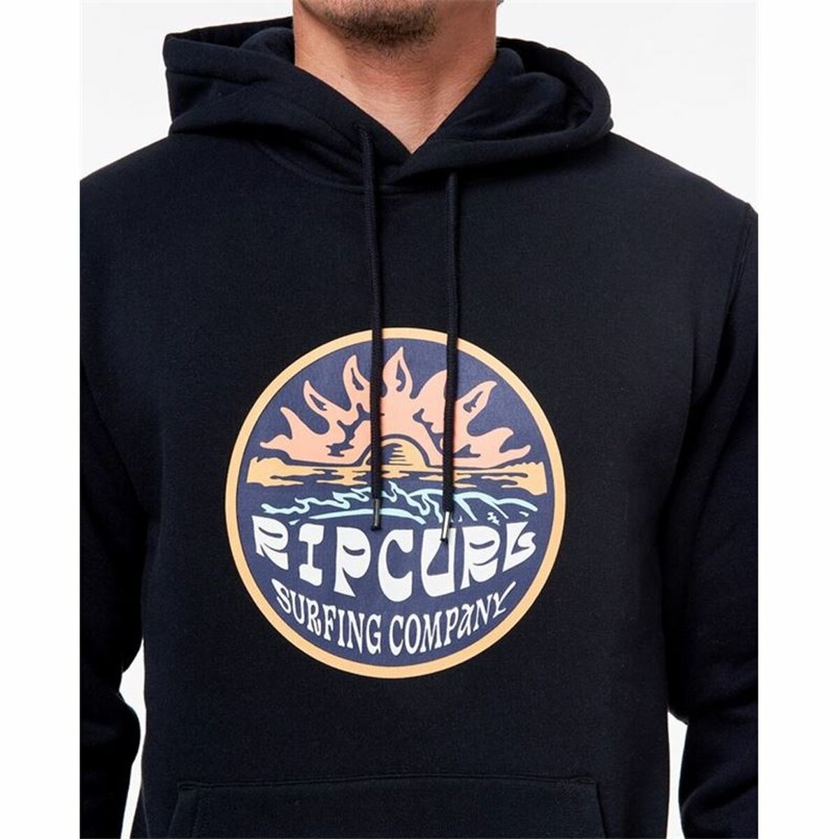 Herenhoodie Rip Curl Tobar Zwart