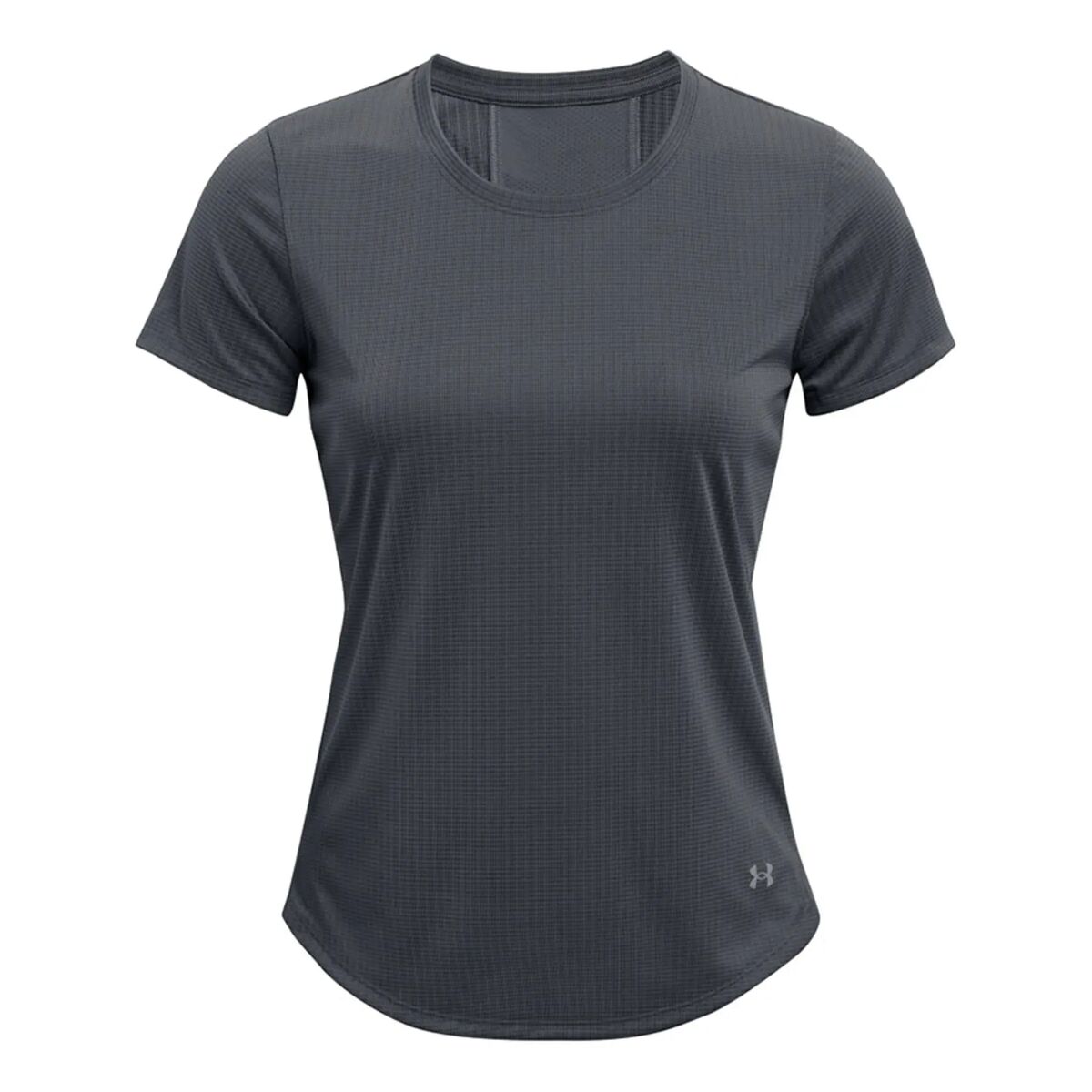 Dames-T-Shirt met Korte Mouwen Under Armour Stride Grijs