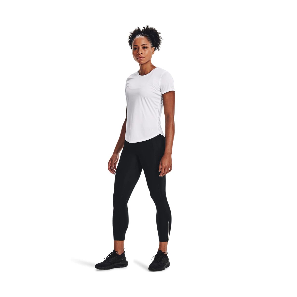 Lange sportbroek Under Armour Vrouw Zwart