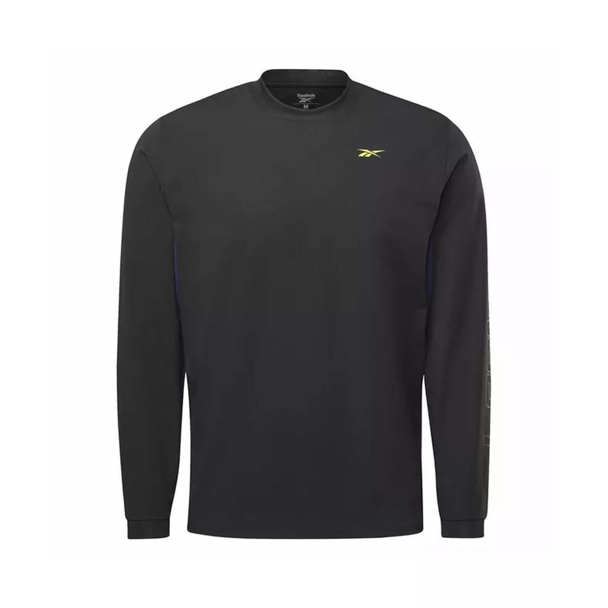 Heren-T-Shirt met Lange Mouwen Reebok Les Mills Zwart