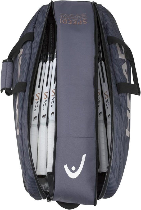 Head Djokovic Supercombi 9 rackets zwart