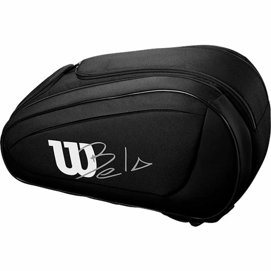 Padel Tas Wilson Bela Super Tour Zwart