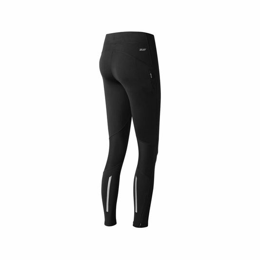 Sportleggings voor Dames New Balance 712 Impact Tight Vrouw Zwart