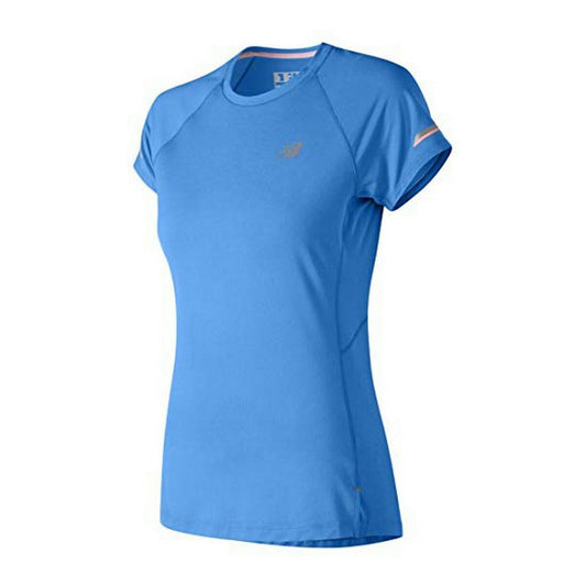 Dames-T-Shirt met Korte Mouwen ICE 2.0 WT81200 New Balance Blauw