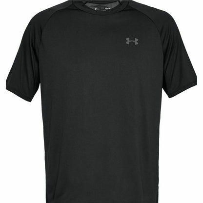 Heren-T-Shirt met Korte Mouwen Under Armour Tech 2.0 Zwart