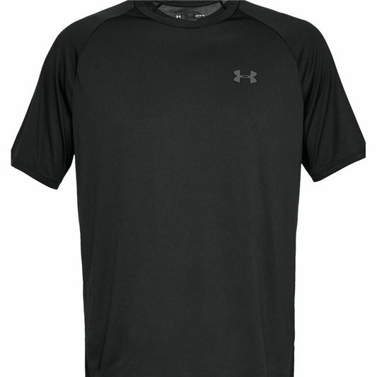 Heren-T-Shirt met Korte Mouwen Under Armour Tech 2.0 Zwart