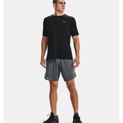 Heren-T-Shirt met Korte Mouwen Under Armour Tech 2.0 Zwart