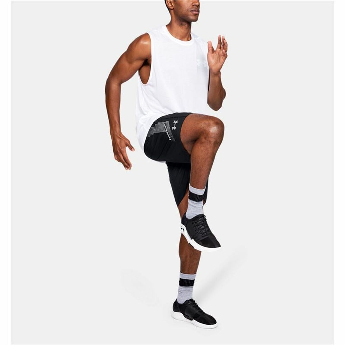 Sportbroekje voor heren Under Armour Graphic Zwart