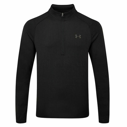 Herenshirt met Lange Mouwen Under Armour Tech Zwart Multicolour