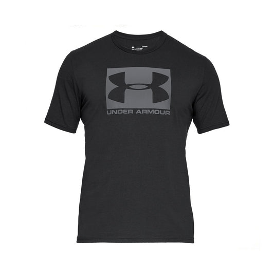 Heren-T-Shirt met Korte Mouwen BOXED SPORTSTYLE Under Armour 1329581 001 Zwart