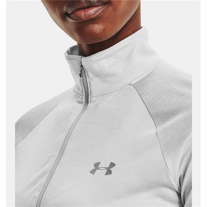 Dames-T-Shirt met Lange Mouwen Under Armour Tech 1/2 Zip Twist