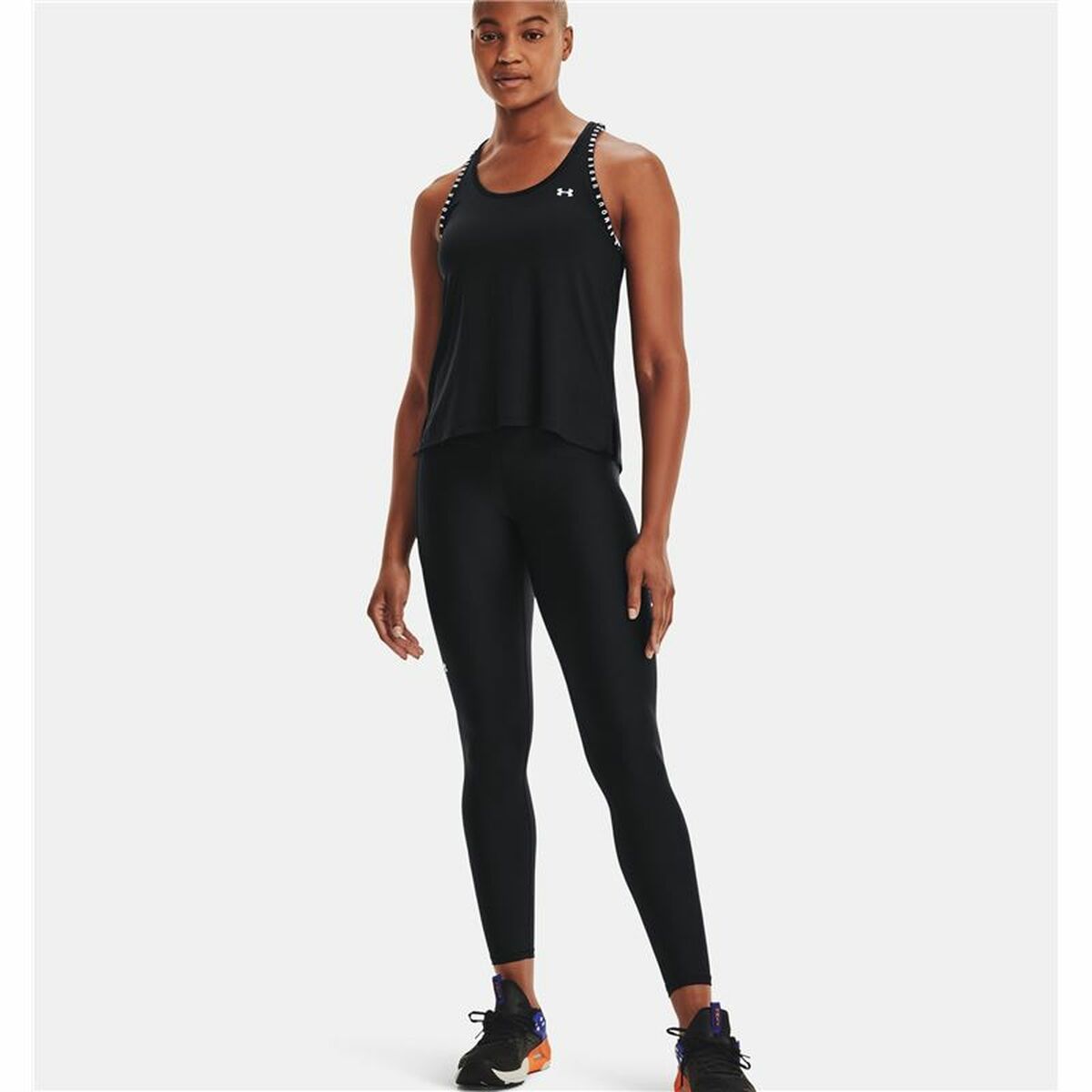 Tank Top Dames Under Armour Knockout Zwart