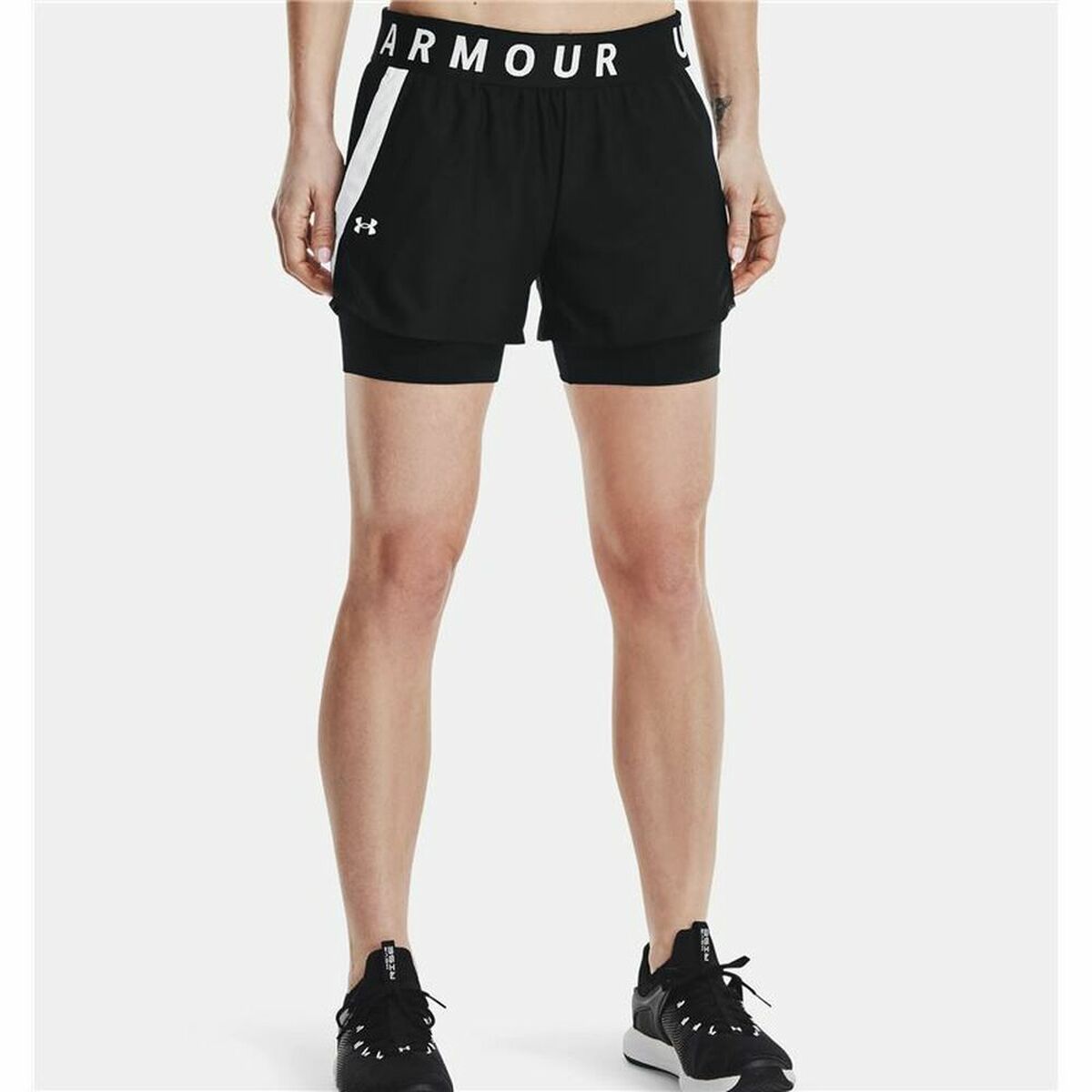 Sportbroek Under Armour Play Up 2 In 1 Zwart