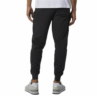 Lange sportbroek New Balance Essentials Stacked Logo Zwart Mannen