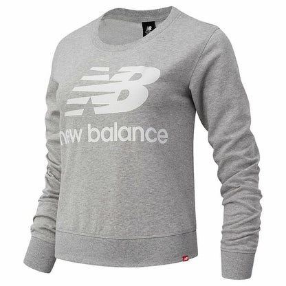Damessweater zonder Capuchon New Balance WT91585 Grijs