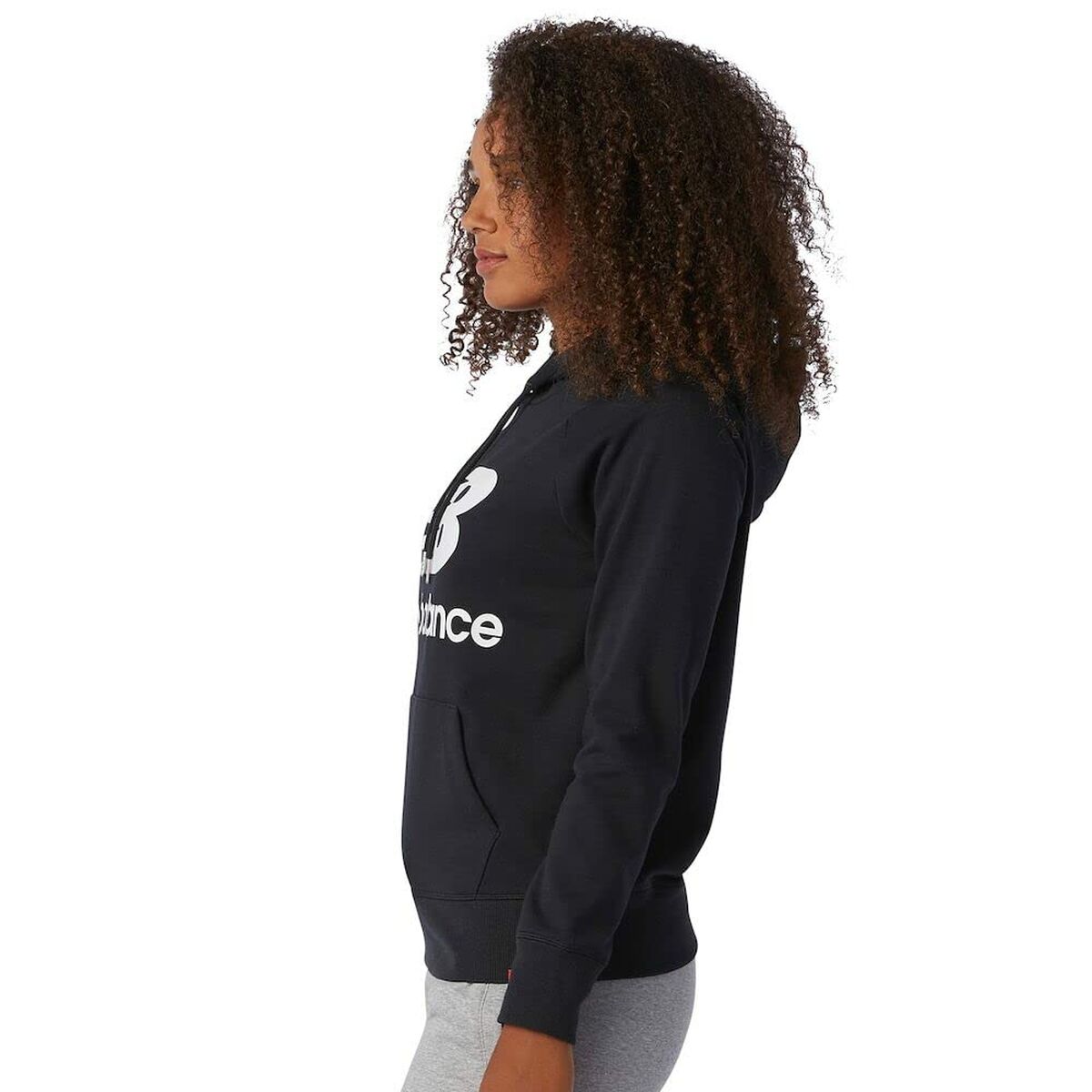 Dameshoodie New Balance Zwart