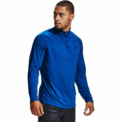 Heren-T-Shirt met Lange Mouwen Under Armour Tech™ ½ Blauw
