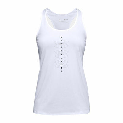 Tank Top Dames Under Armour Tech Twist Graphic Tank Wit