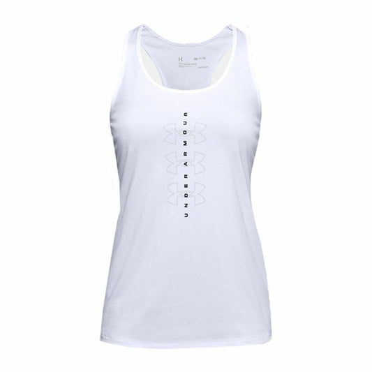Tank Top Dames Under Armour Tech Twist Graphic Tank Wit