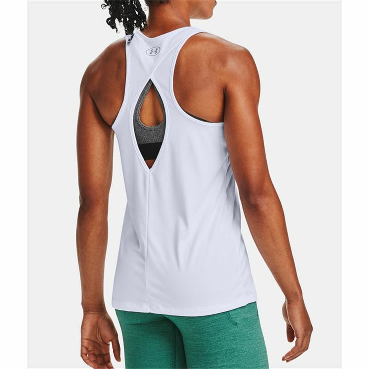 Tank Top Dames Under Armour Tech Twist Graphic Tank Wit