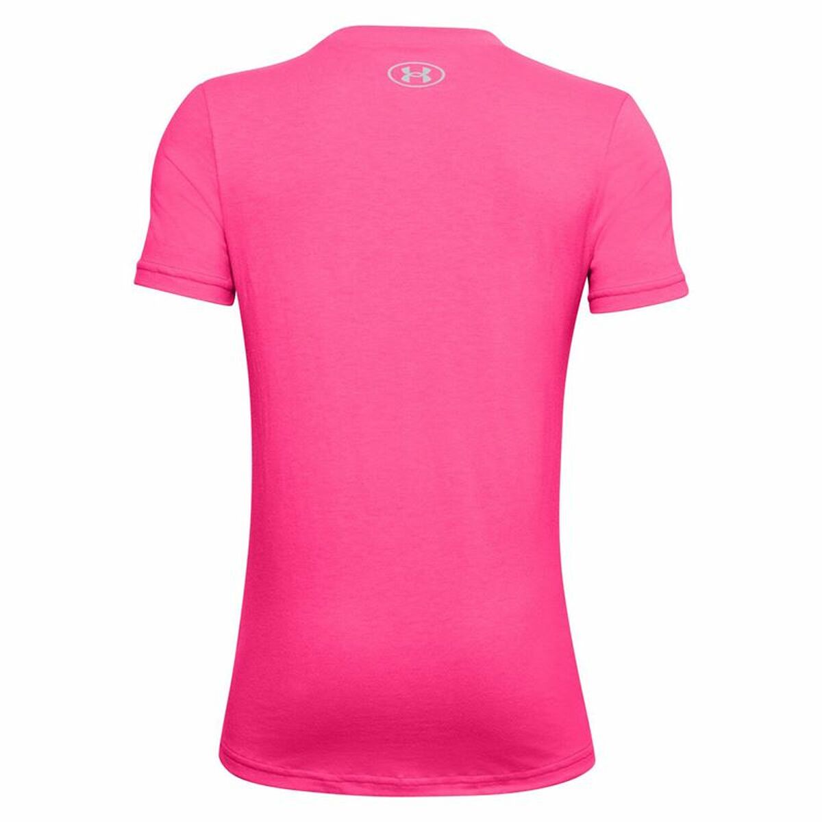 T-Shirt met Korte Mouwen voor kinderen Under Armour UA Tech Roze