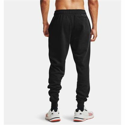 Lange sportbroek Under Armour Rival Fleece Zwart Mannen