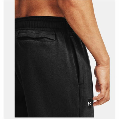 Lange sportbroek Under Armour Rival Fleece Zwart Mannen