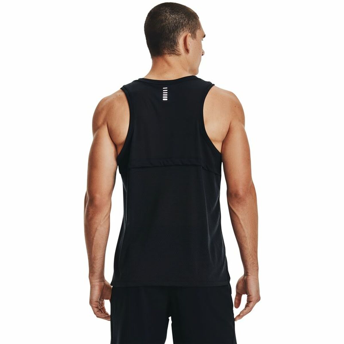 Tank Top Heren Under Armour Streaker Zwart