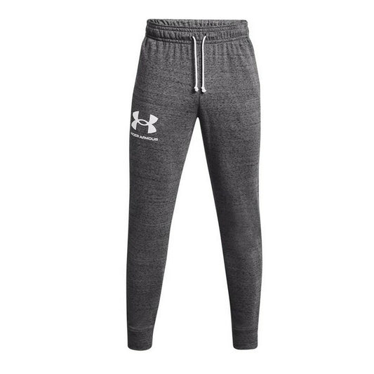 Lange sportbroek Under Armour Rival Terry Grijs